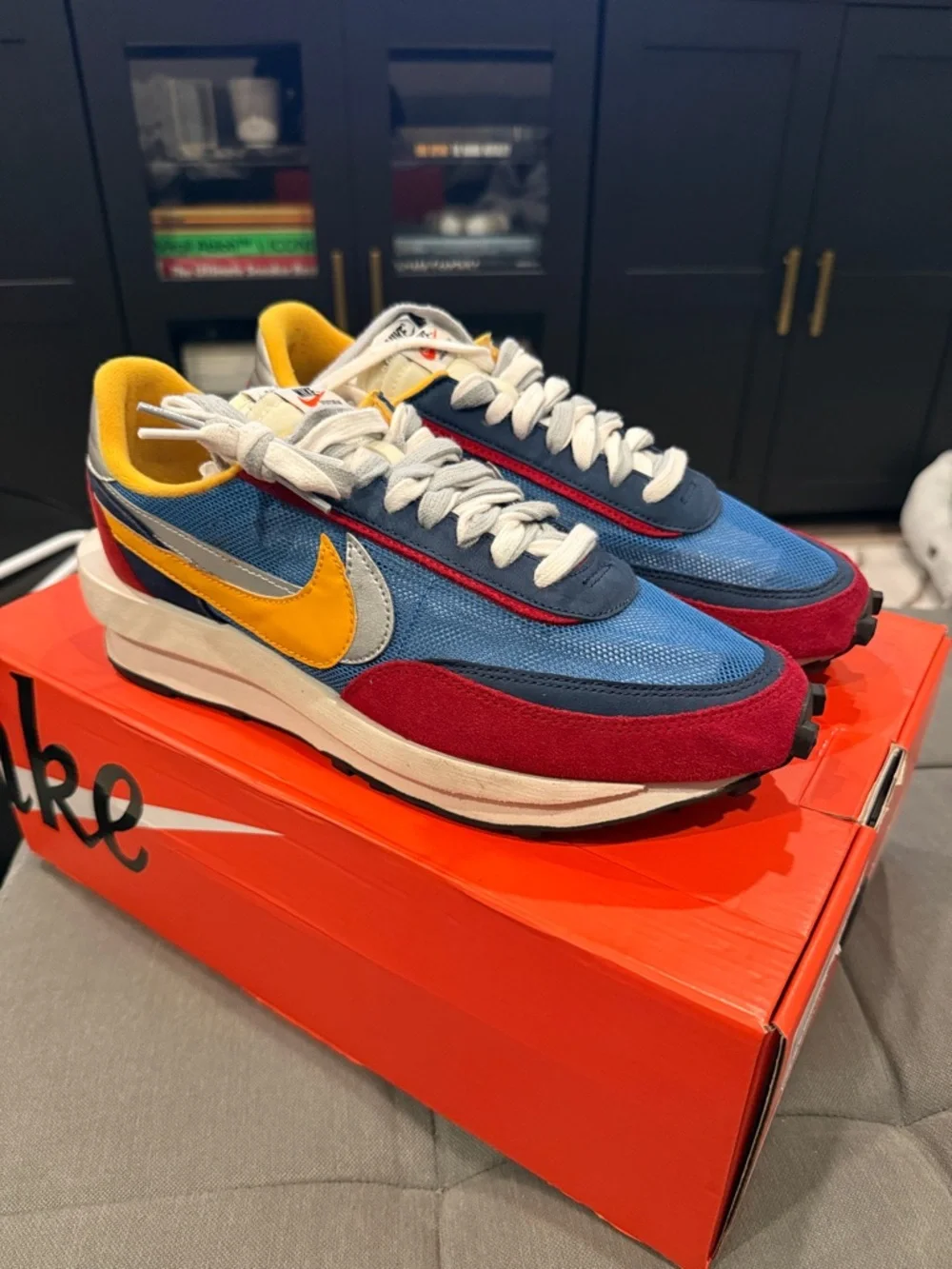 sacai × Nike LDWaffle 'Varsity Blue' - Picture 1 of 15